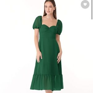 Azazie Baby - A6 Dark Green